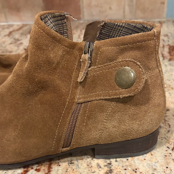 Franco Sarto Ankle Suede Boots - Picture 8 of 12